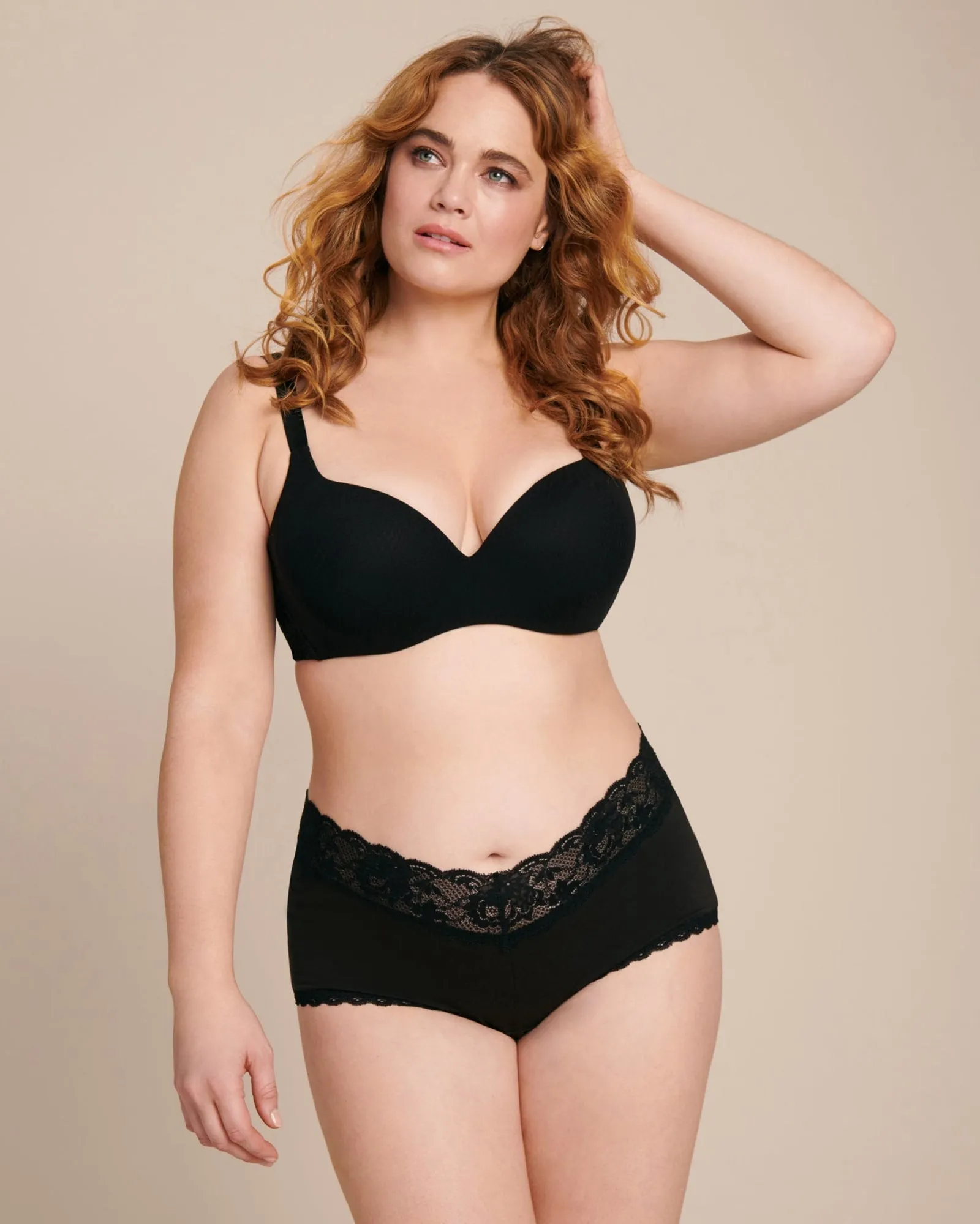 Never Say Never Demie Demi Cup Bra | Black