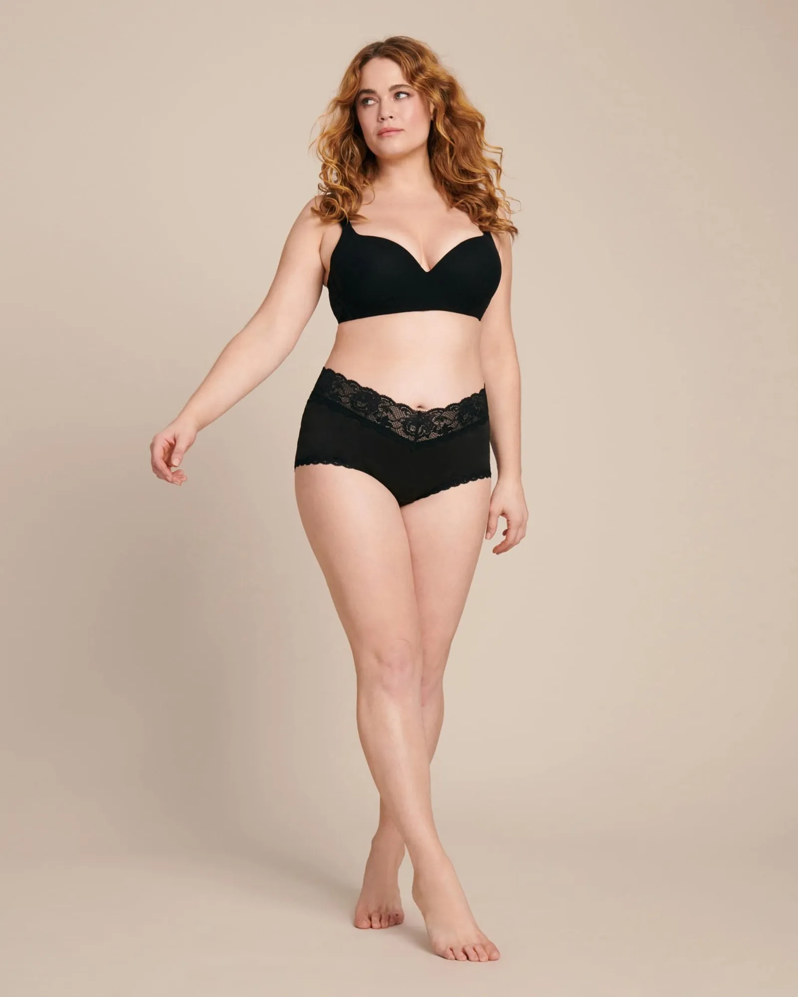 Never Say Never Demie Demi Cup Bra | Black