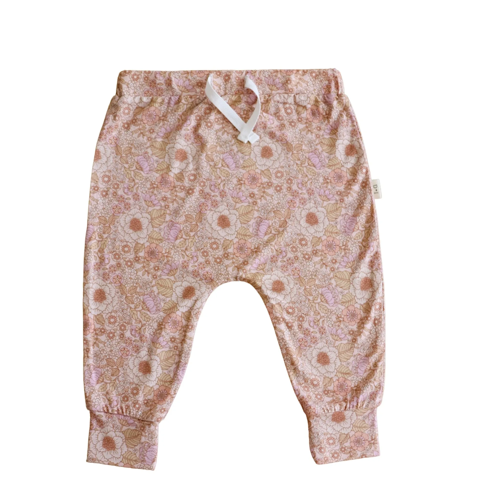 Organic Relaxed Fit Leggings- Bloom Floral