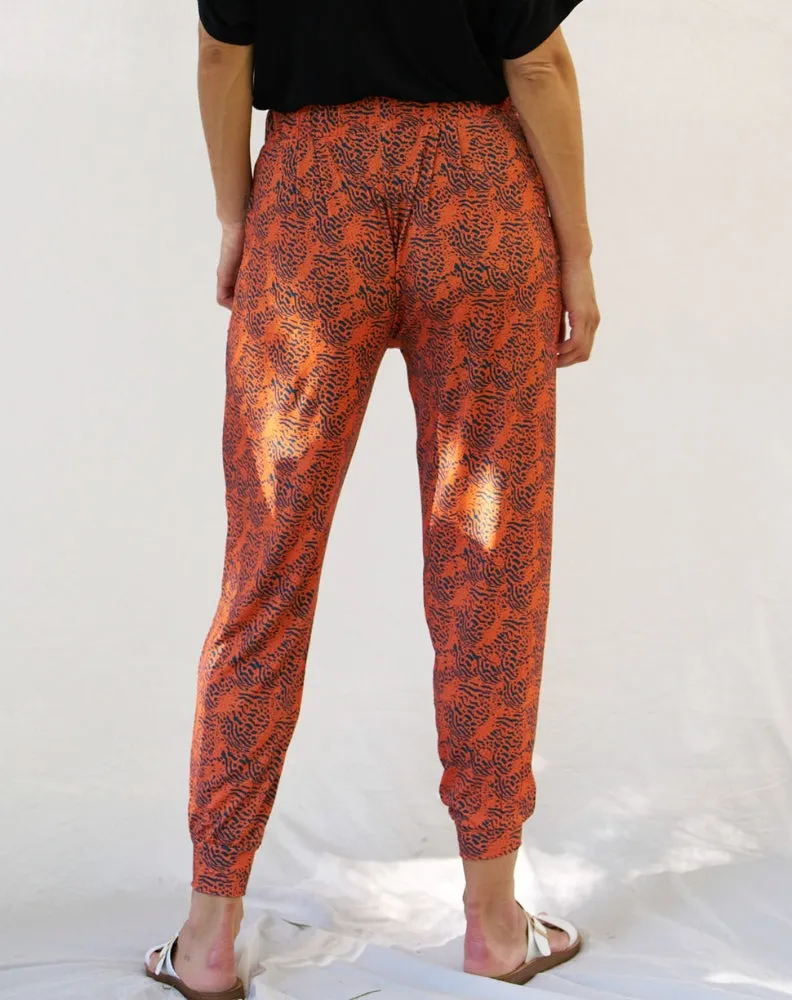 Paris Pant - Animal Print
