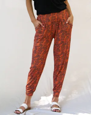 Paris Pant - Animal Print