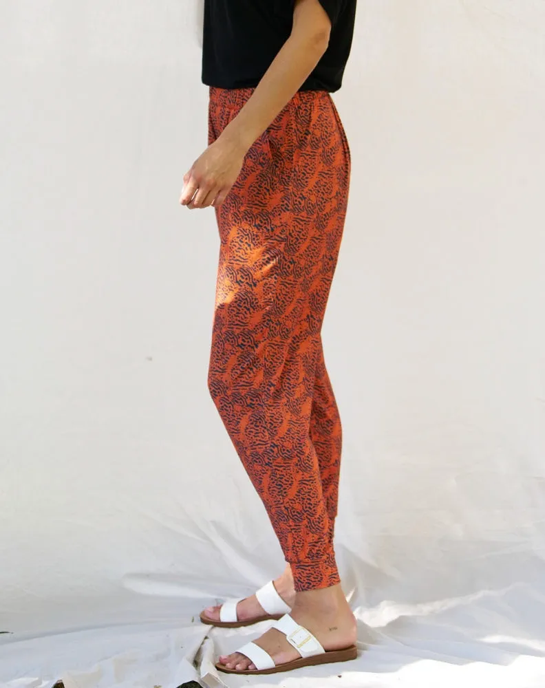 Paris Pant - Animal Print