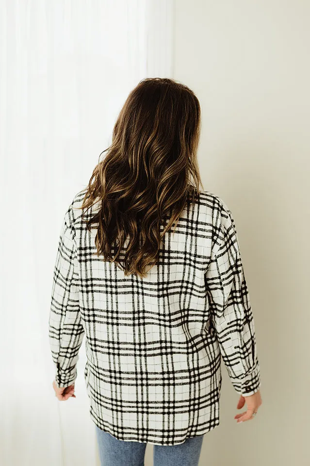 Plaid Oversized Shacket