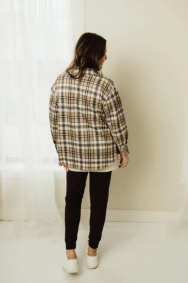 Plaid Oversized Shacket