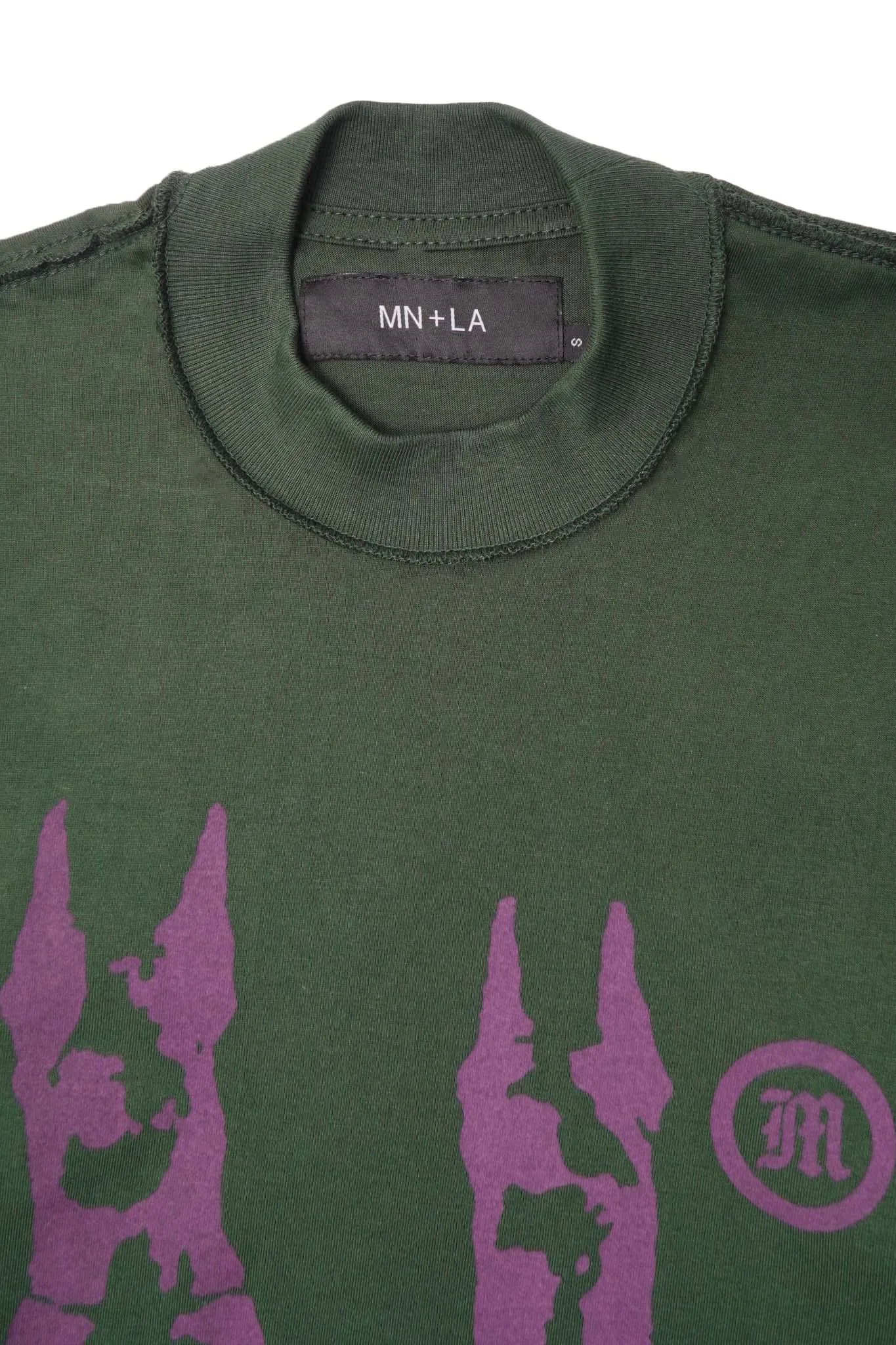"HELL HOUNDS" TEE IN HUNTER GREEN