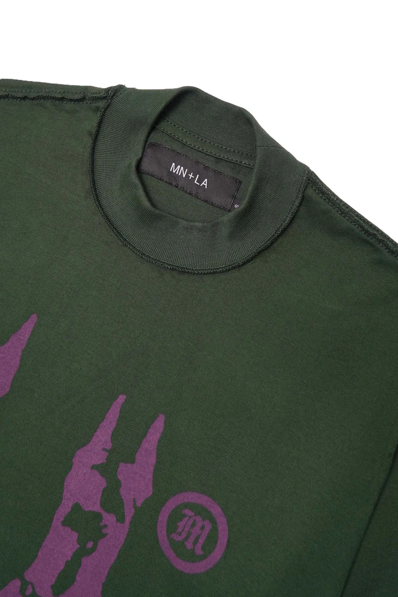 "HELL HOUNDS" TEE IN HUNTER GREEN
