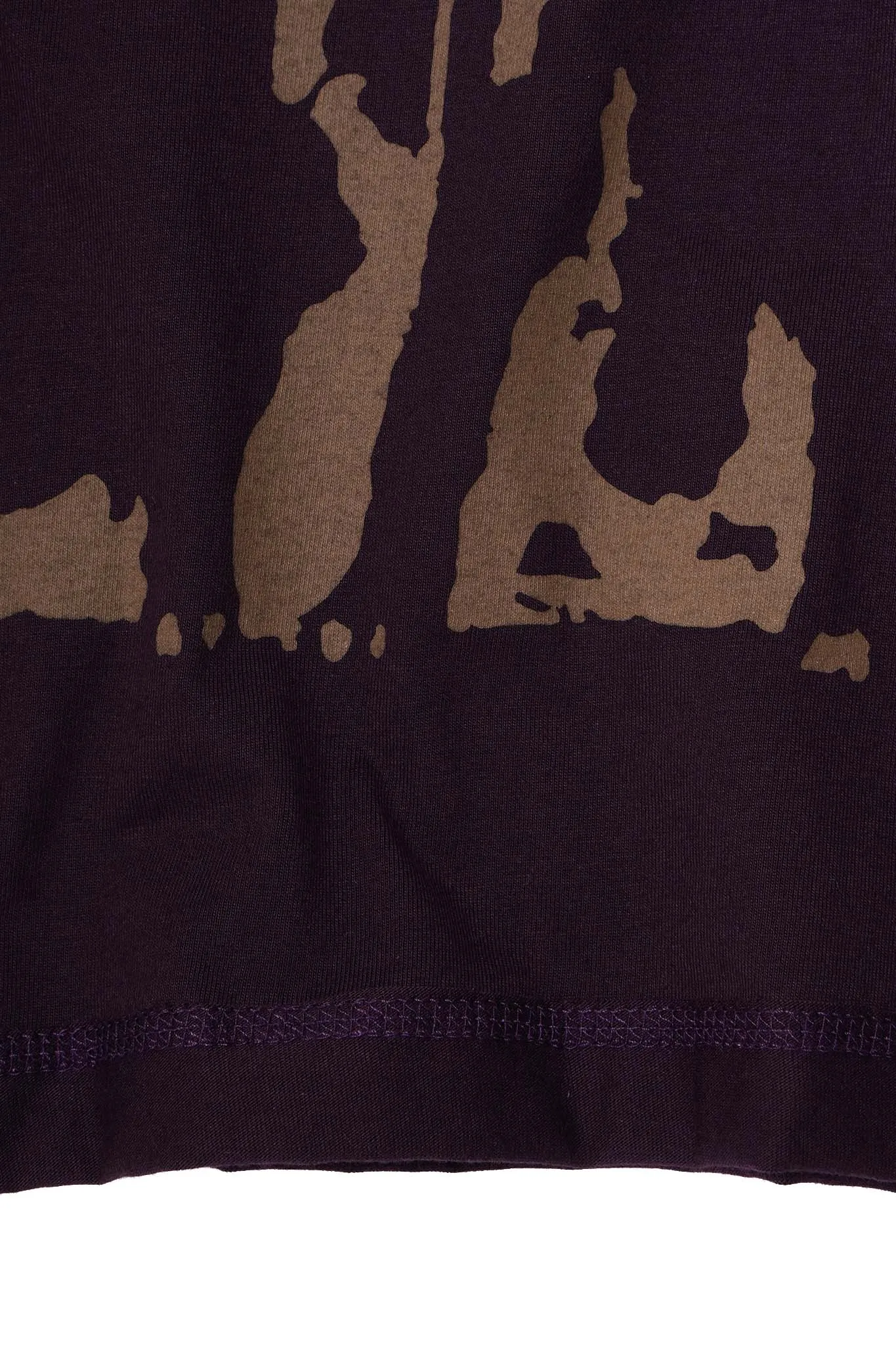"HELL HOUNDS" TEE IN SHADOW PURPLE