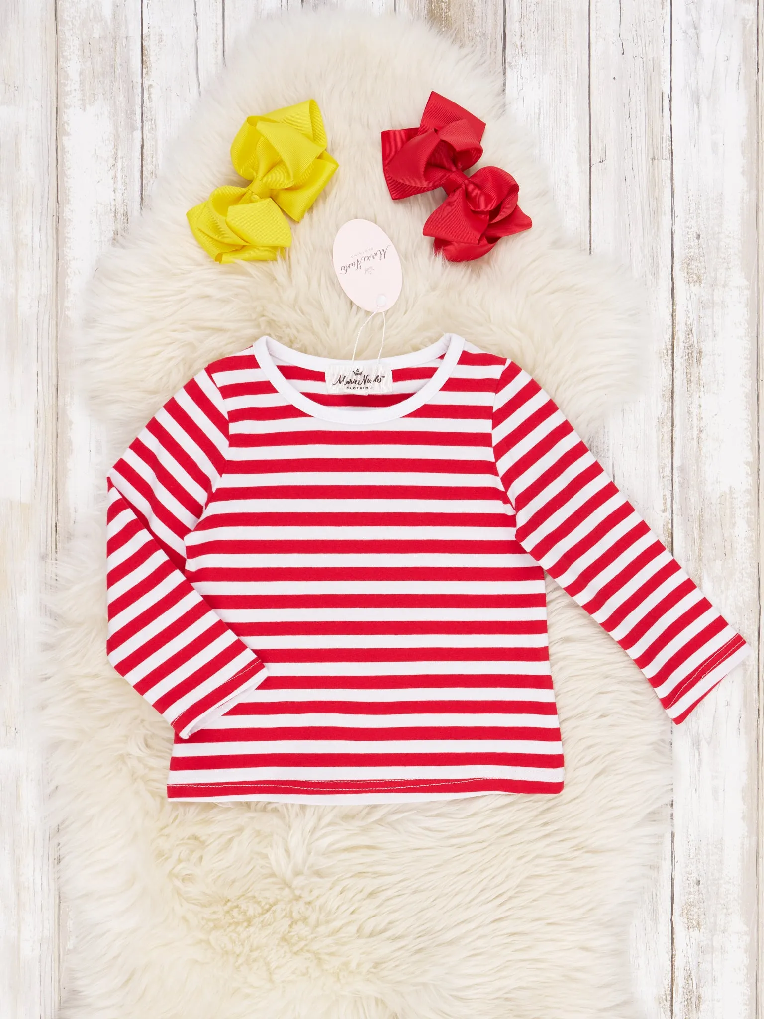 Red Striped Shirt & Denim Turkey Overall Dress