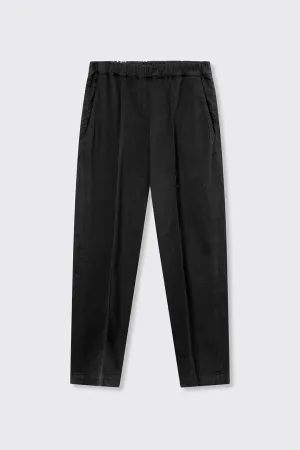 SHAY PULL-ON PANT IN GARMENT WASHED COTTON