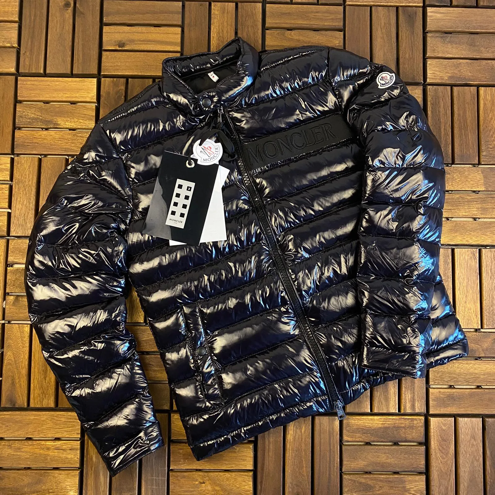 Shinny Puffer Parkas Jacket