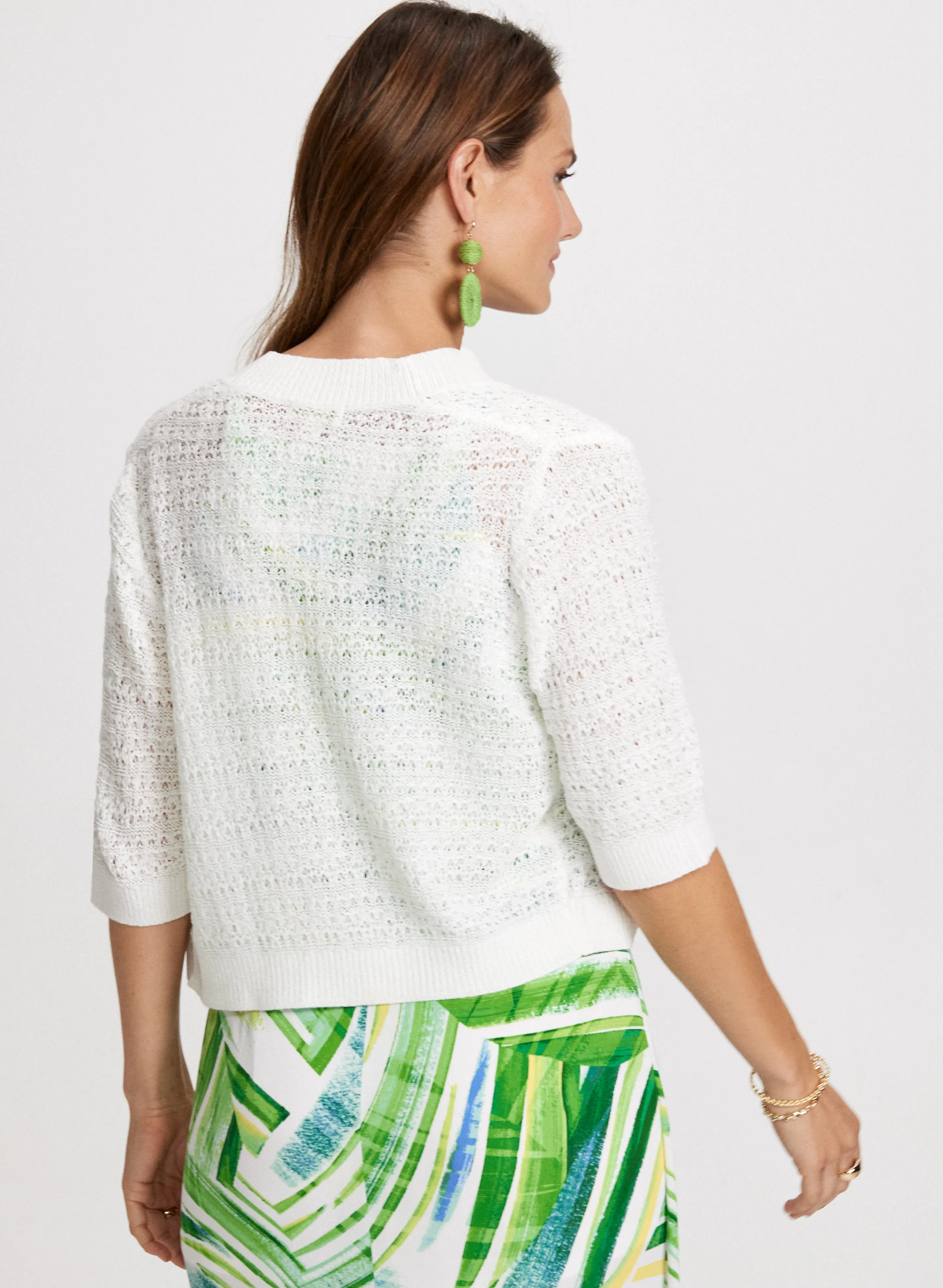 Short Knit Cover Up
