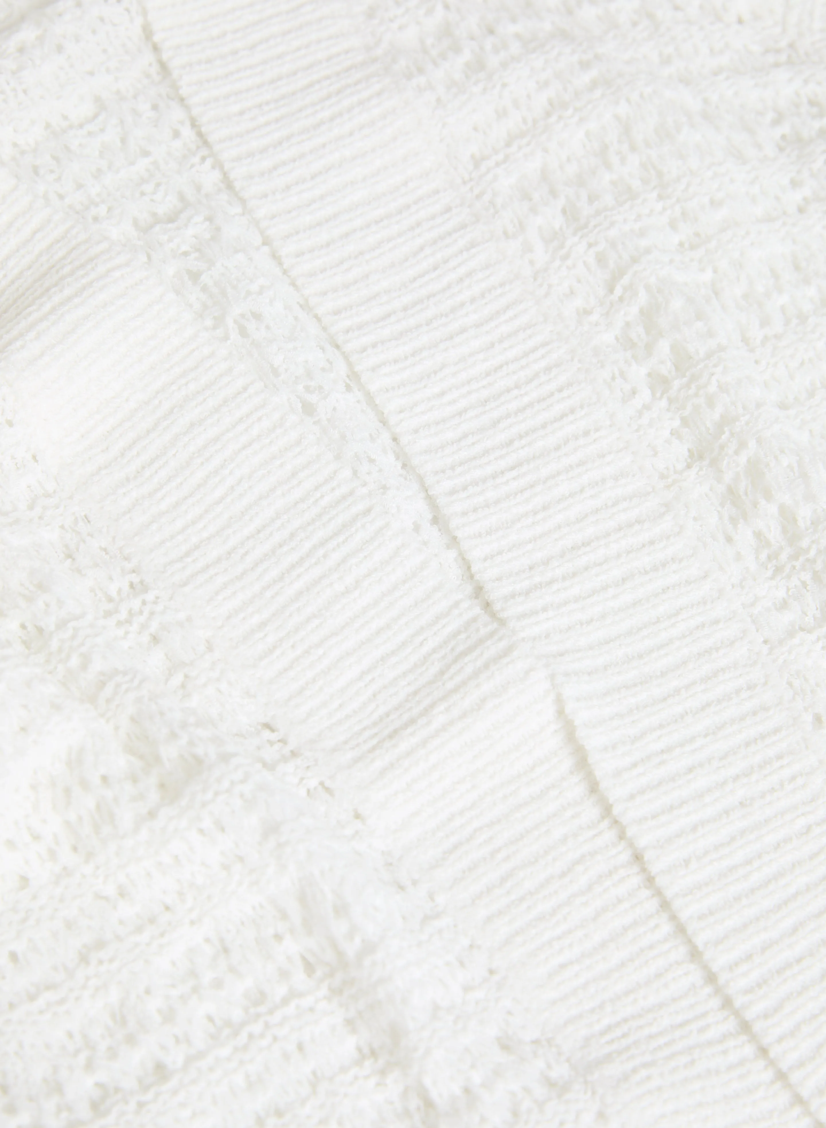 Short Knit Cover Up