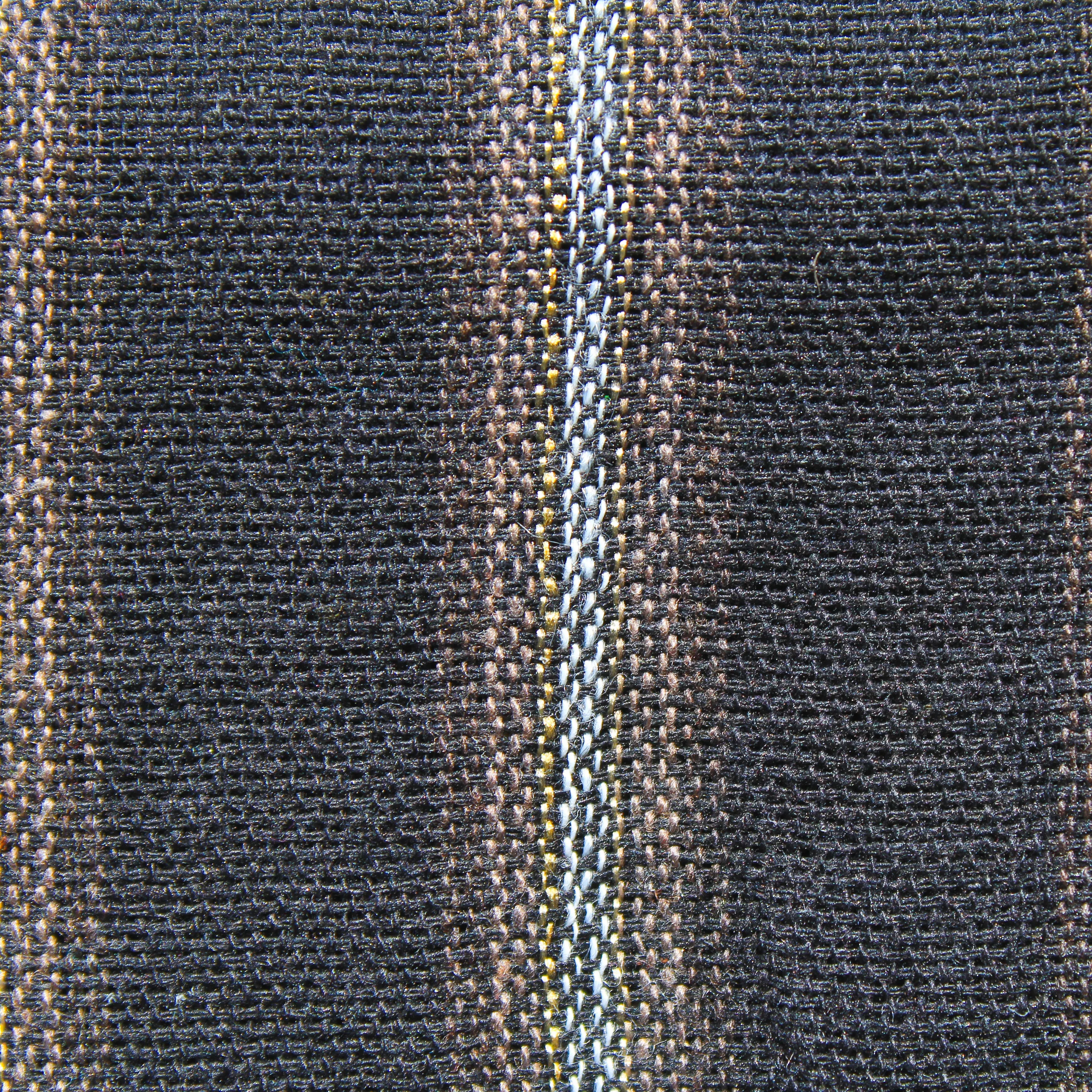 (Small) Black with Brown and Yellow stripes 0228