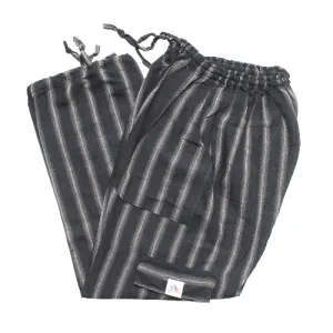 (Small) Black with Brown and Yellow stripes 0228