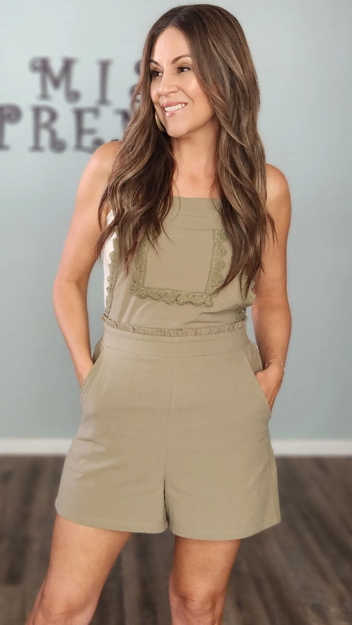 Style and Comfort Overalls-Olive