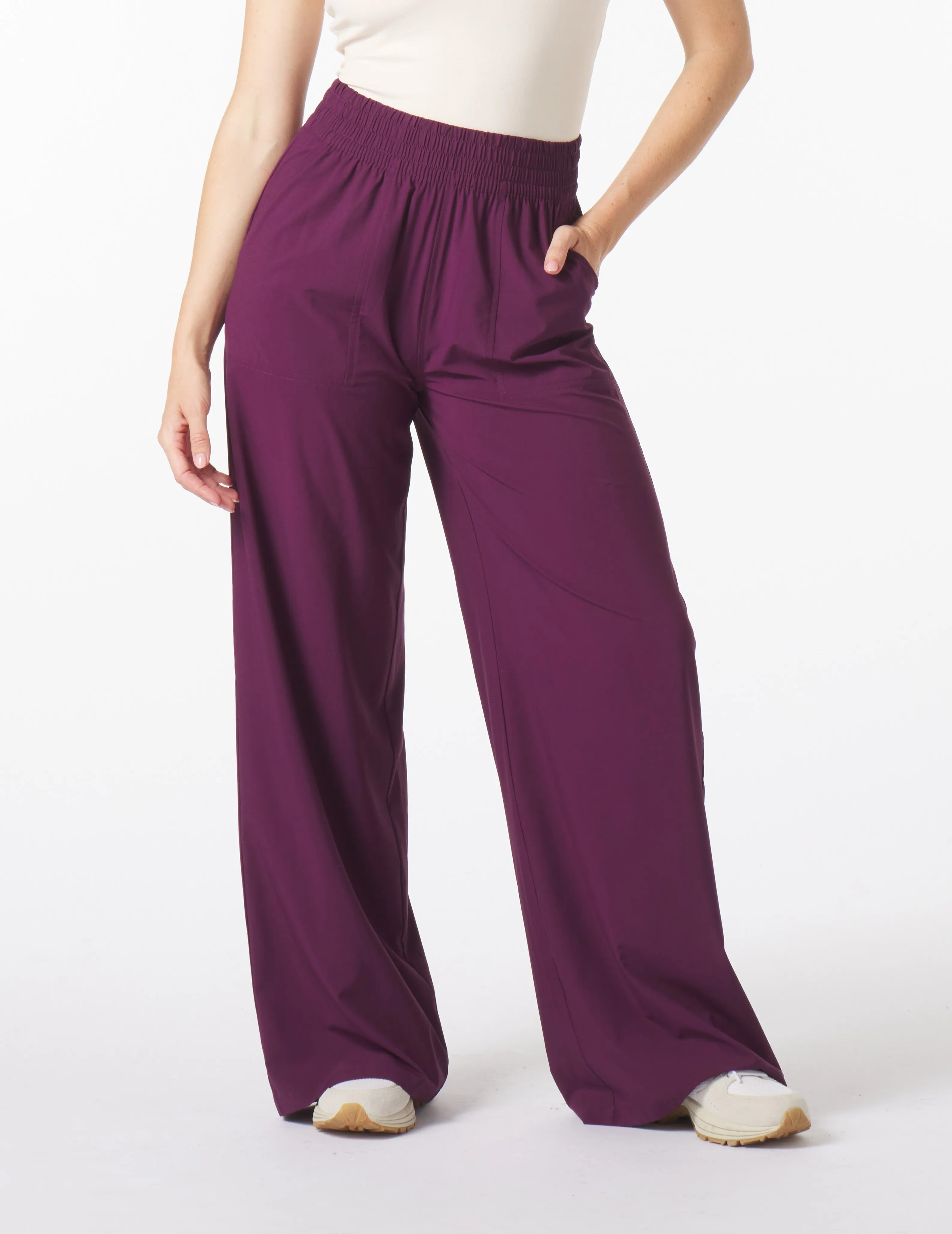 Sydney Pant: Mulberry