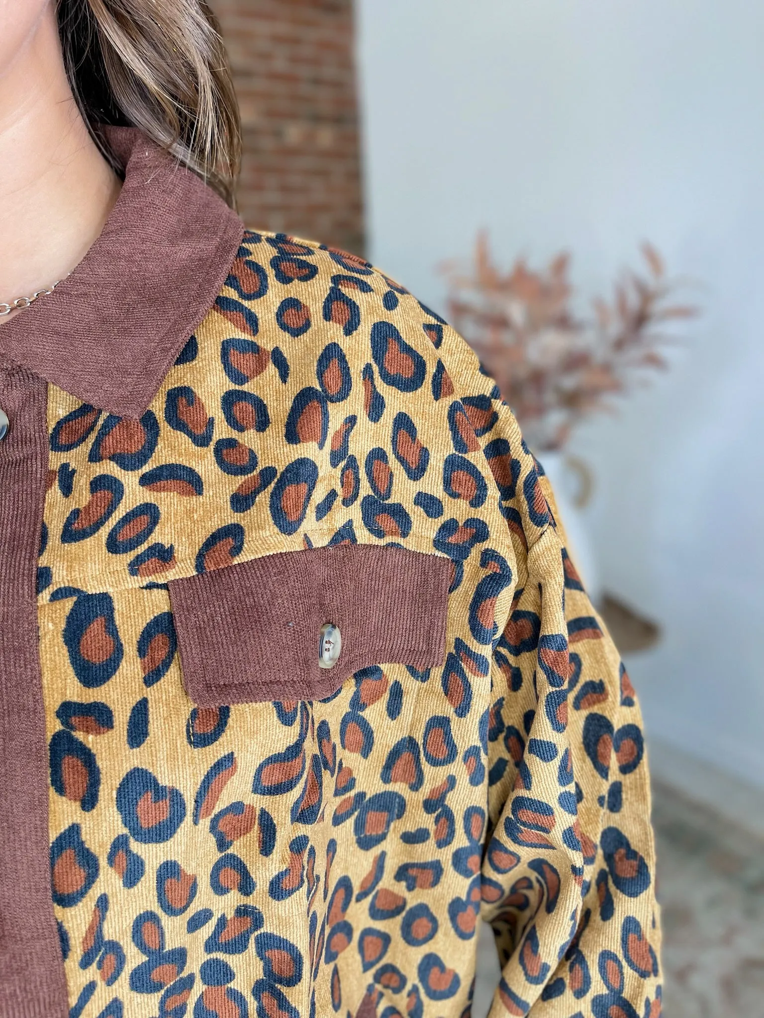 Take Cover Corduroy Shacket