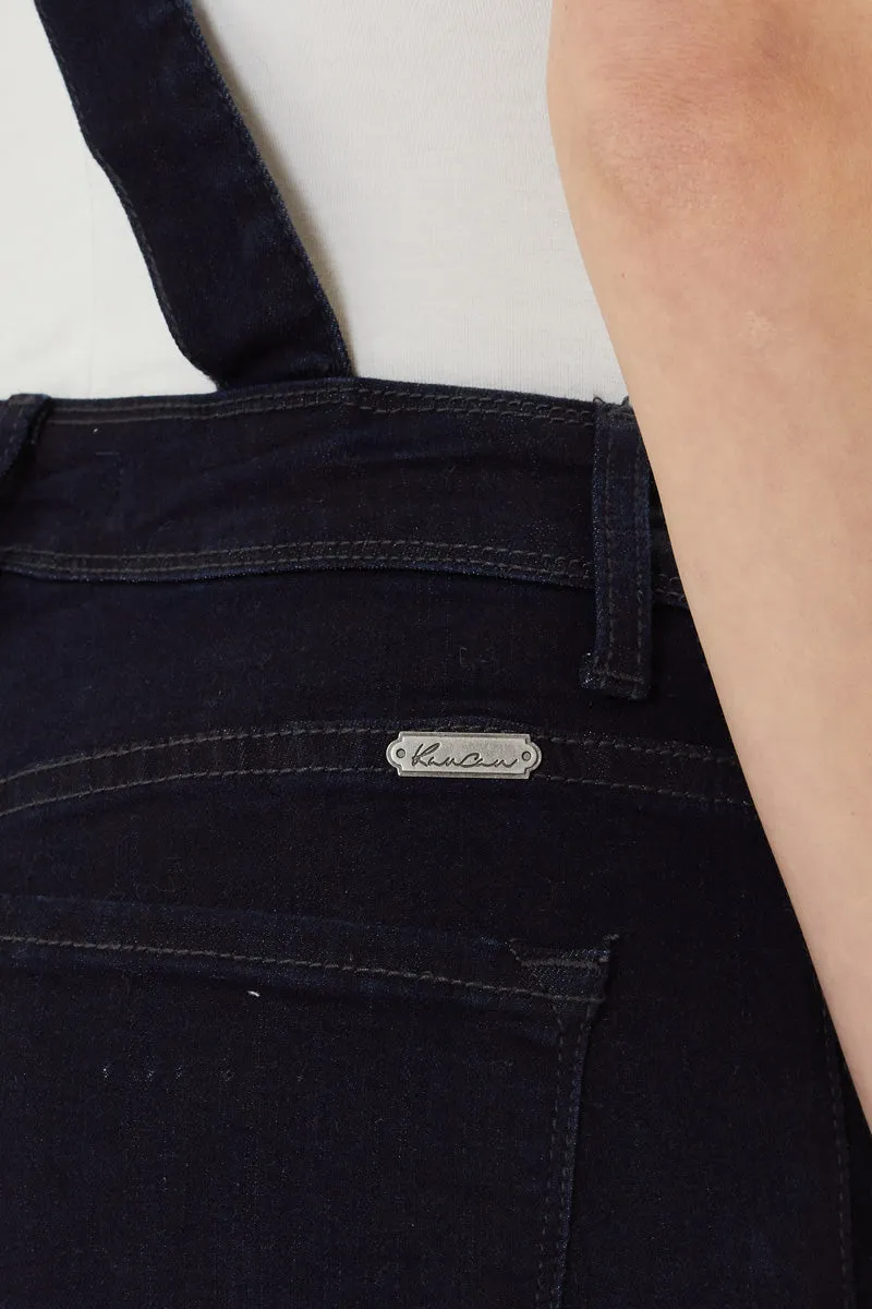 Topanga High Rise Ankle Skinny Overalls