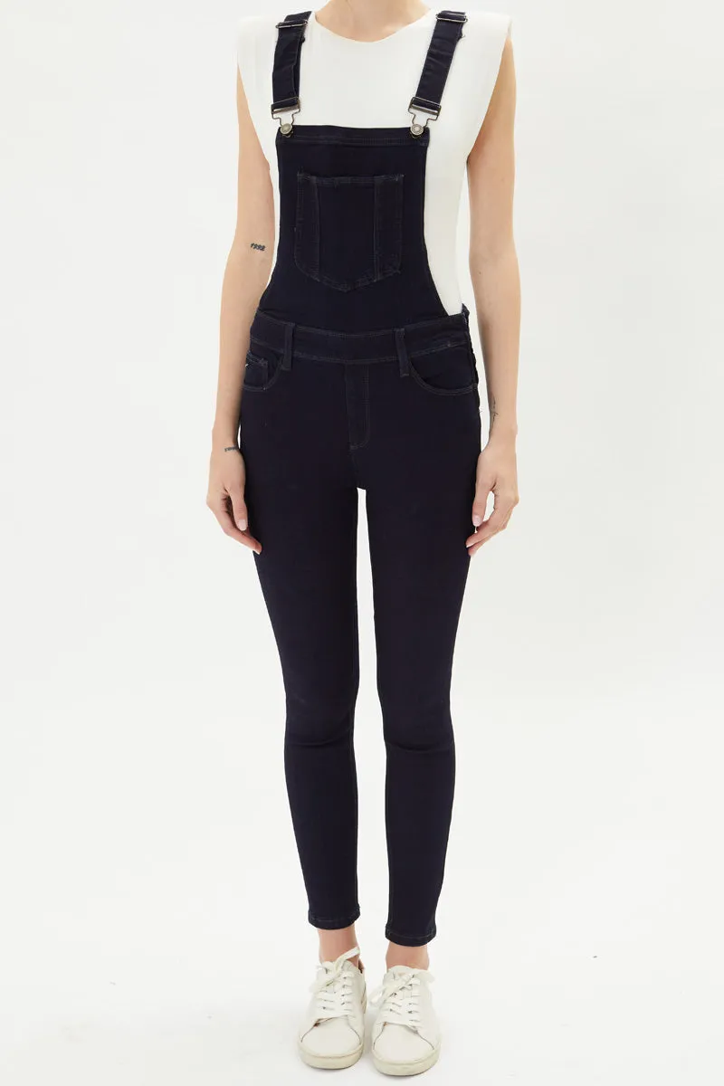 Topanga High Rise Ankle Skinny Overalls