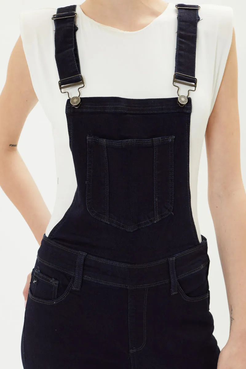 Topanga High Rise Ankle Skinny Overalls