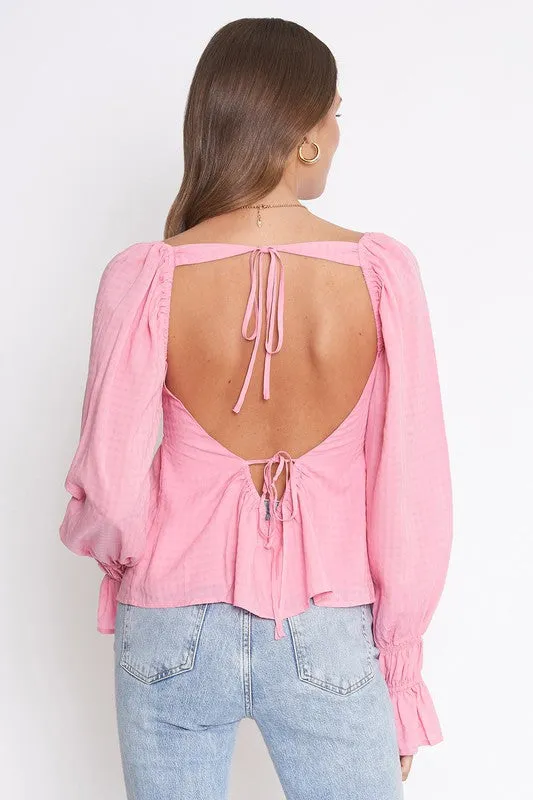 TULLA BABYDOLL BLOUSE