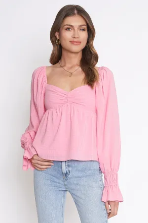 TULLA BABYDOLL BLOUSE