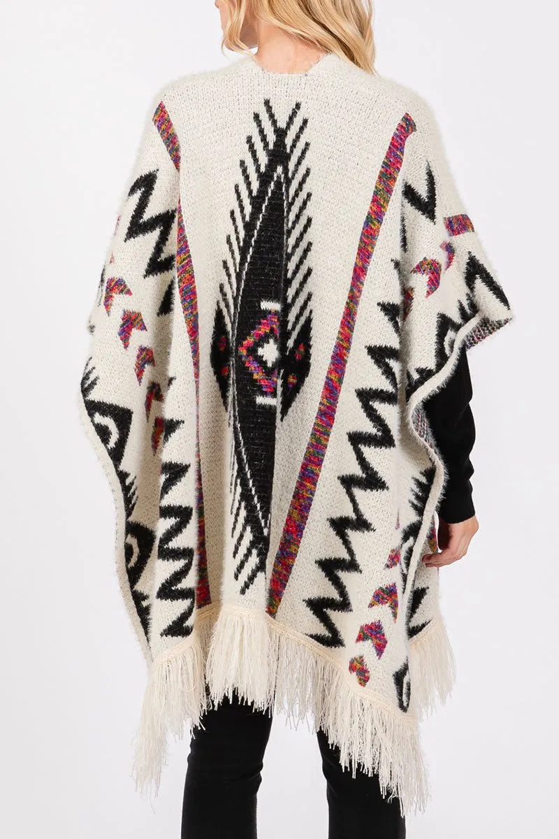 Willow Springs Ruana, Ivory