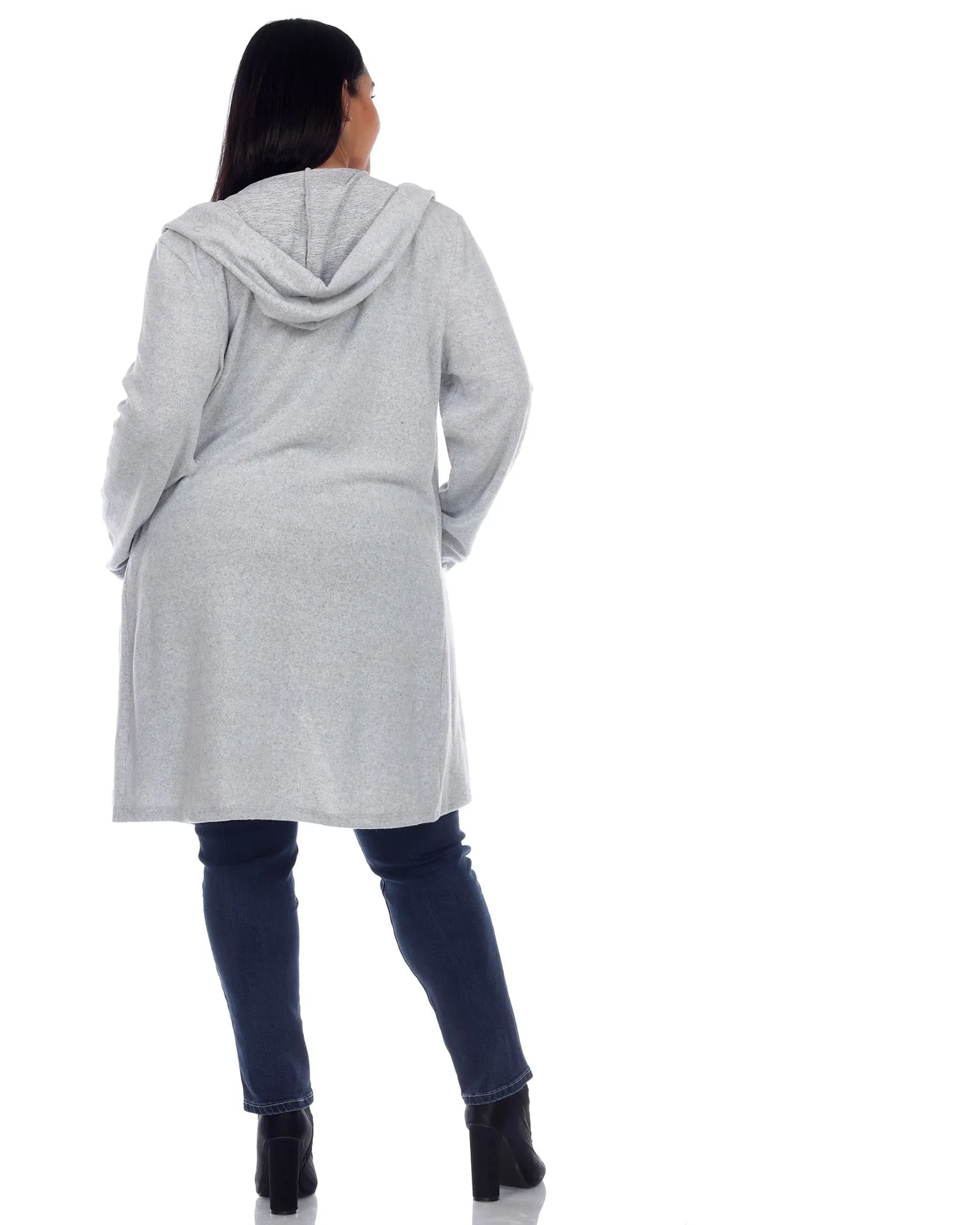 Womens North Cardigan | Heather Grey
