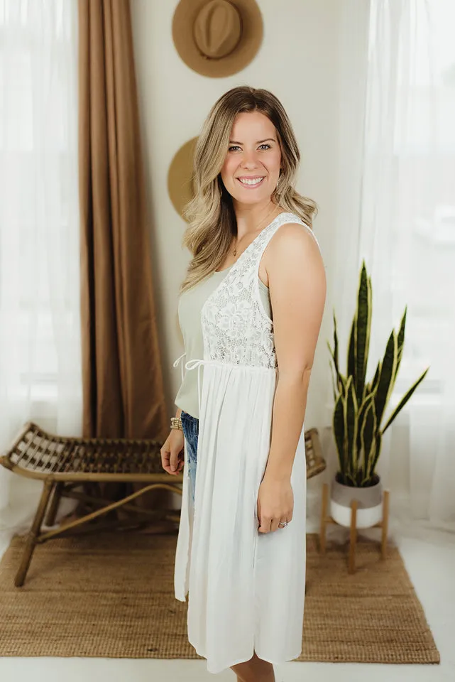 Woven Lace Cover-up