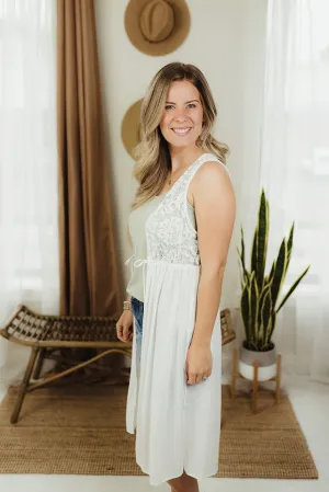 Woven Lace Cover-up
